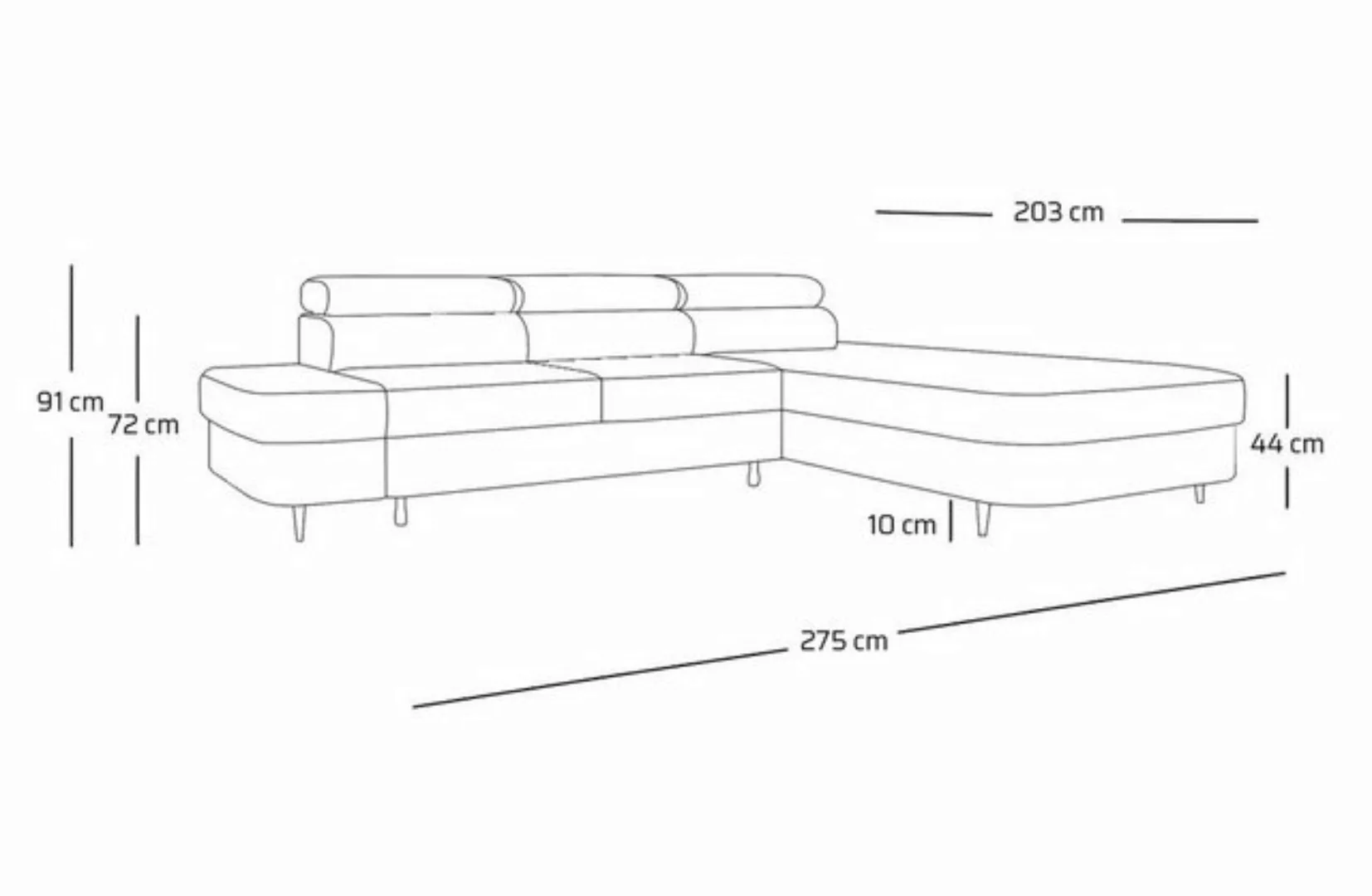 NEXT COLLECTION Ecksofa Jazz günstig online kaufen