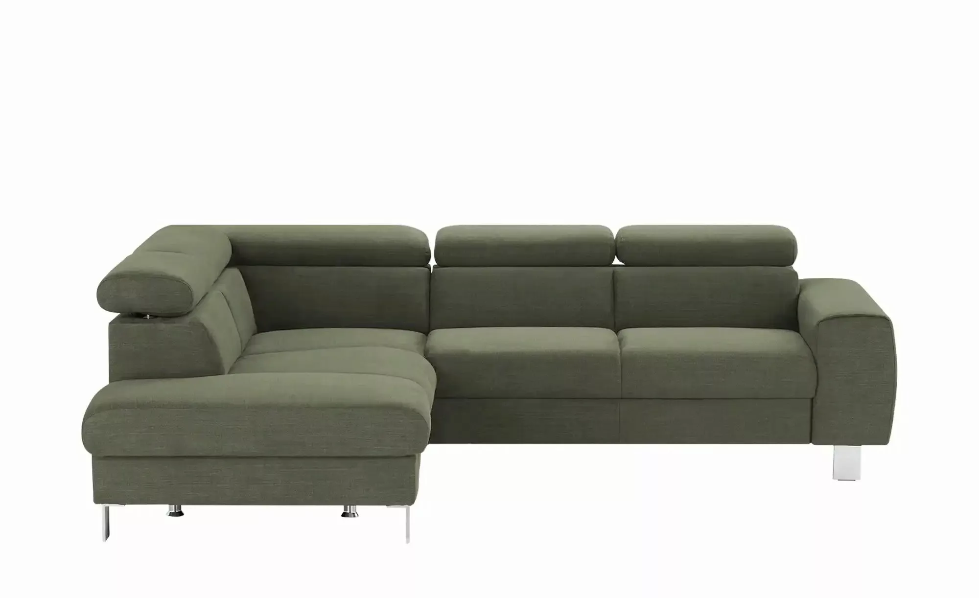 uno Ecksofa  Los Angeles ¦ grün ¦ Maße (cm): B: 249 H: 72 T: 207 Polstermöb günstig online kaufen