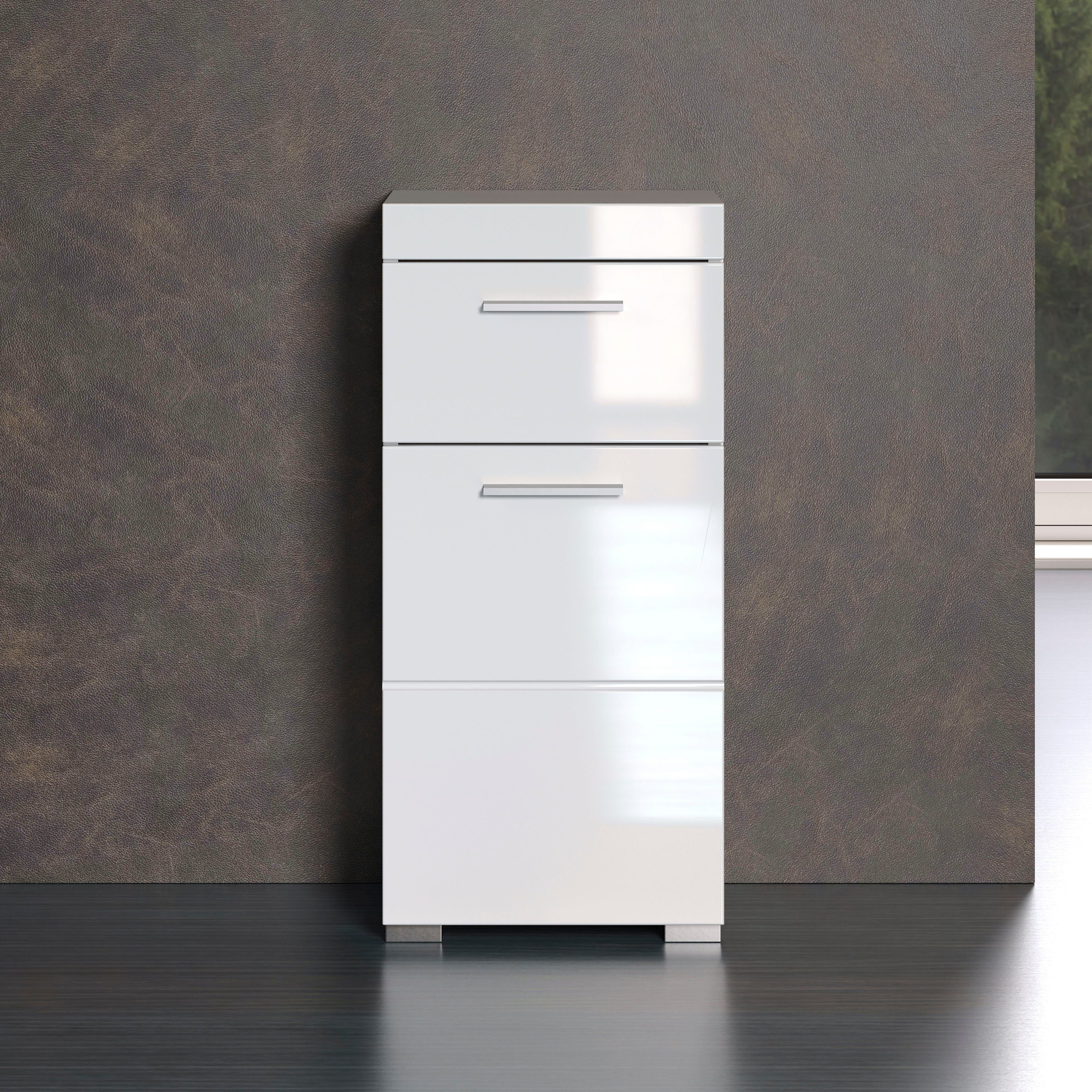welltime Unterschrank "Avena", Badezimmerkommode mit 1 Schublade und 1 Tür günstig online kaufen
