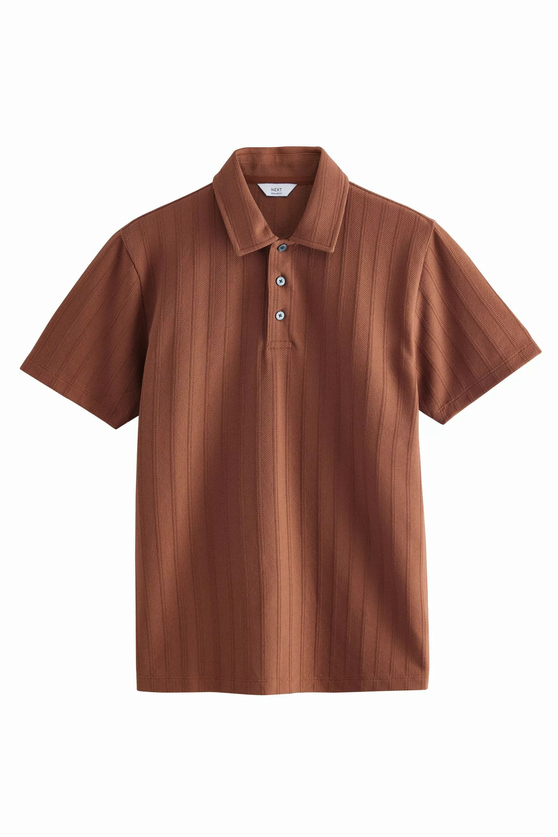 Next Poloshirt Lässiges Poloshirt mit vertikaler günstig online kaufen