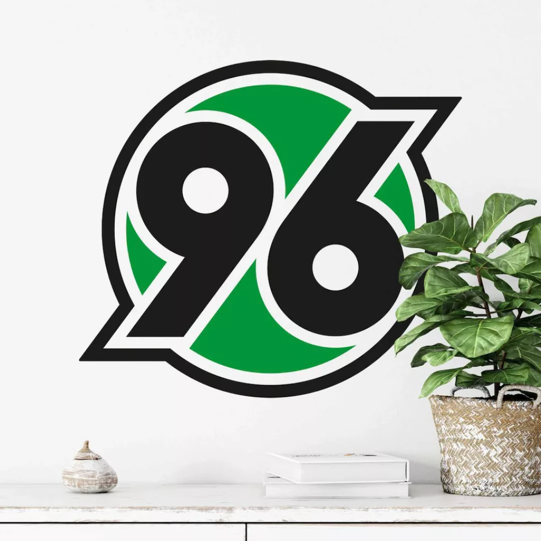 Wall-Art Wandtattoo "Fußball Hannover 96 Logo", (1 St.), selbstklebend, ent günstig online kaufen