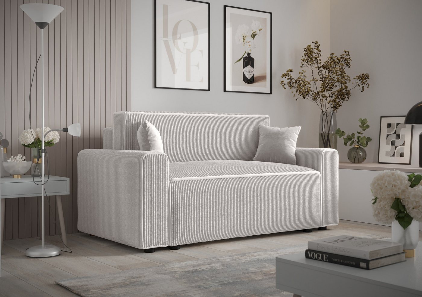 ALTDECOR Sofa MIRI-BIS, Couch mit Schlaffunktion, Bettkasten, Wohnzimmer günstig online kaufen