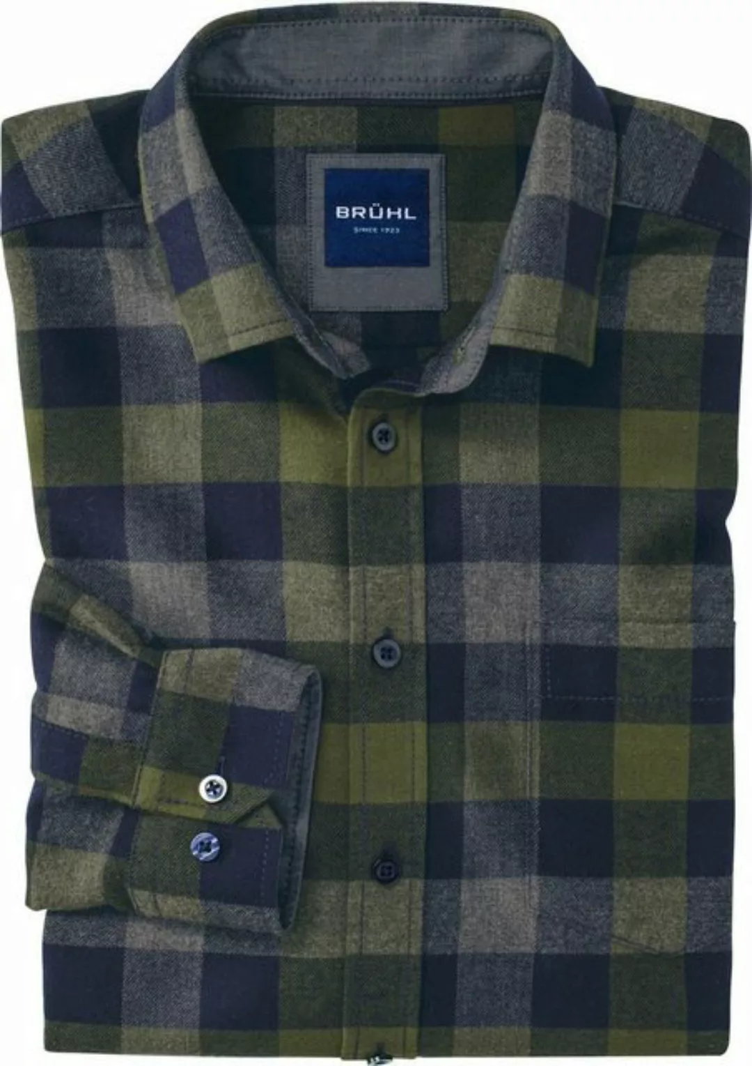 Brühl Flanellhemd hautfreundlich, aus reiner Baumwolle günstig online kaufen