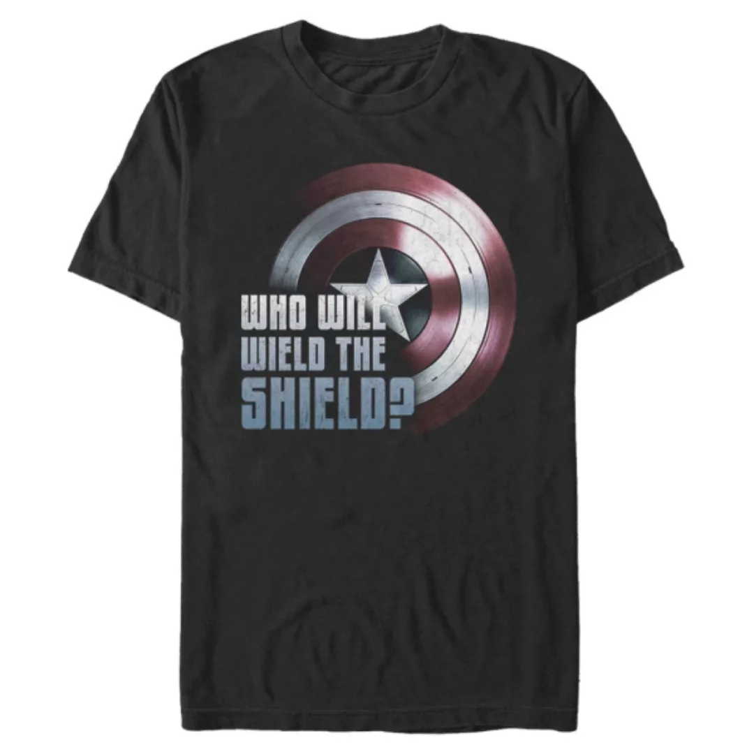 Marvel - The Falcon and the Winter Soldier - Logo Wielding the Shield - Män günstig online kaufen