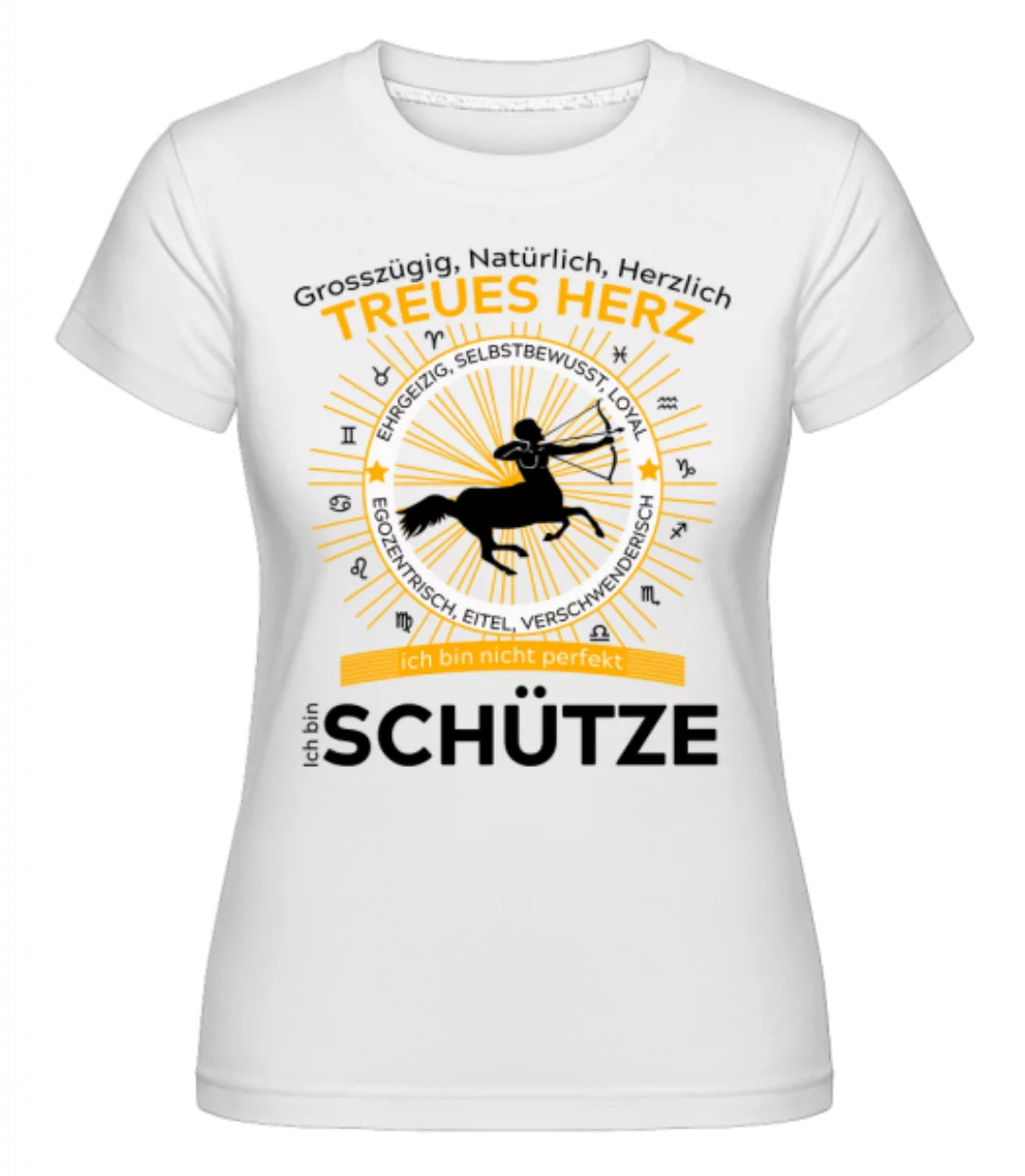 Sternzeichen Schütze · Shirtinator Frauen T-Shirt günstig online kaufen