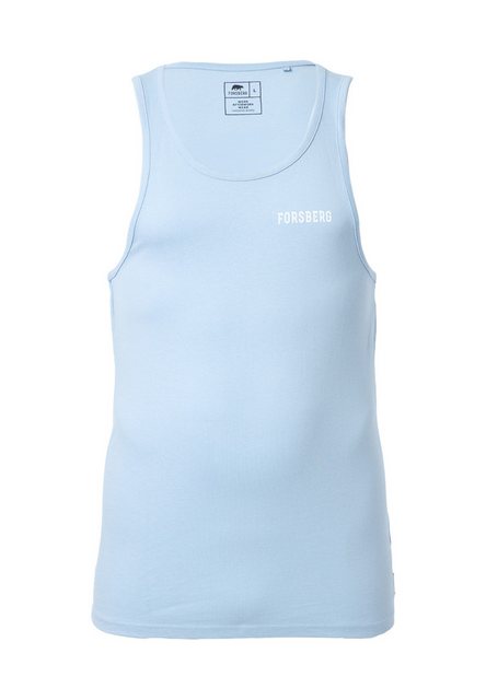 FORSBERG T-Shirt Tanktop mit Logo auf Brust und Rücken günstig online kaufen