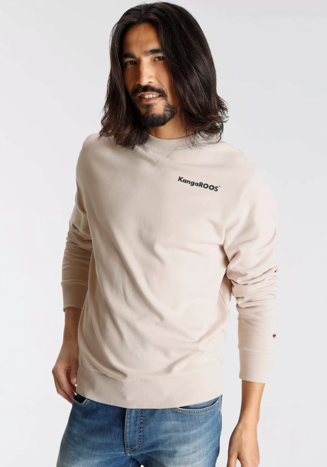 KangaROOS Sweatshirt, mit Logoschriftzug günstig online kaufen