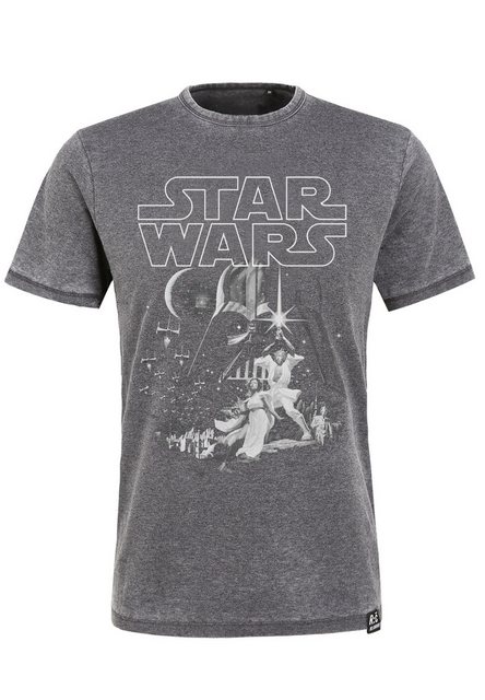 Recovered T-Shirt Star Wars Tonal Classic Poster Washed GOTS zertifizierte günstig online kaufen