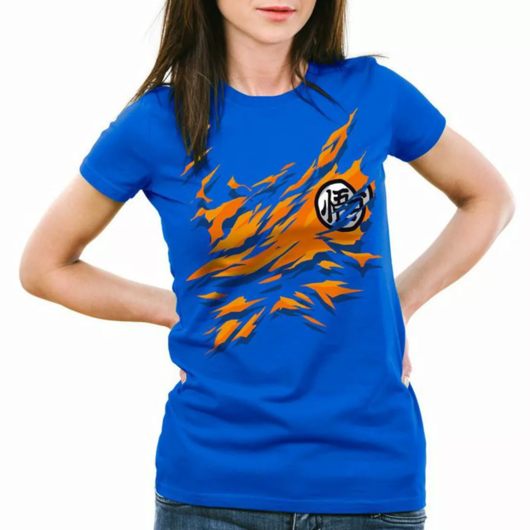 style3 T-Shirt Goku Brust super dragonball z gt songoku dbz daima günstig online kaufen