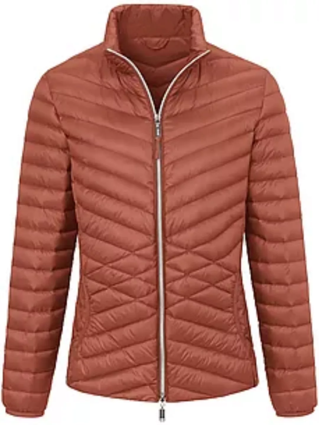 Daunen-Steppjacke Stehkragen MYBC orange günstig online kaufen