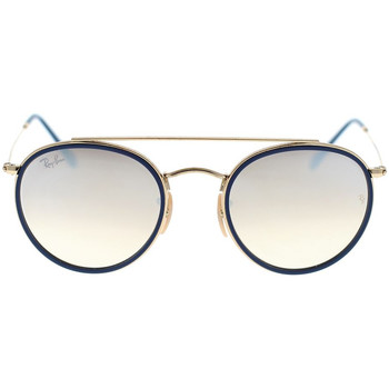 Ray-ban  Sonnenbrillen Sonnenbrille  Runde Doppelbrücke RB3647N 001/9U günstig online kaufen