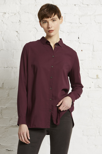 wunderwerk Klassische Bluse Contemporary blouse TENCEL günstig online kaufen