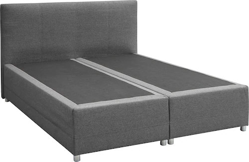 ED EXCITING DESIGN Boxspringbett "Luanda", wahlweise mit Matratze und Toppe günstig online kaufen