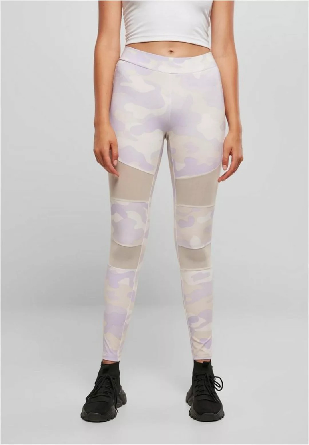 URBAN CLASSICS Leggings TB1939 - Ladies Camo Tech Mesh Leggings lilaccamo X günstig online kaufen