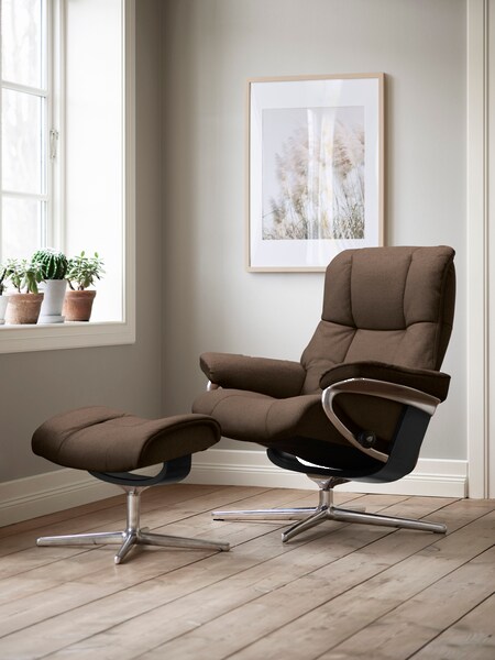 Stressless Relaxsessel "Mayfair", mit Cross Base, Größe S, M & L, Holzakzen günstig online kaufen