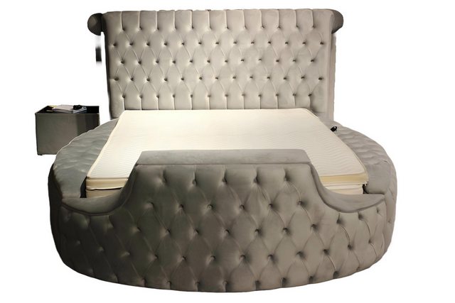 Xlmoebel Bett Neues Chesterfield-Bett mit luxuriösem modernem Design und ru günstig online kaufen