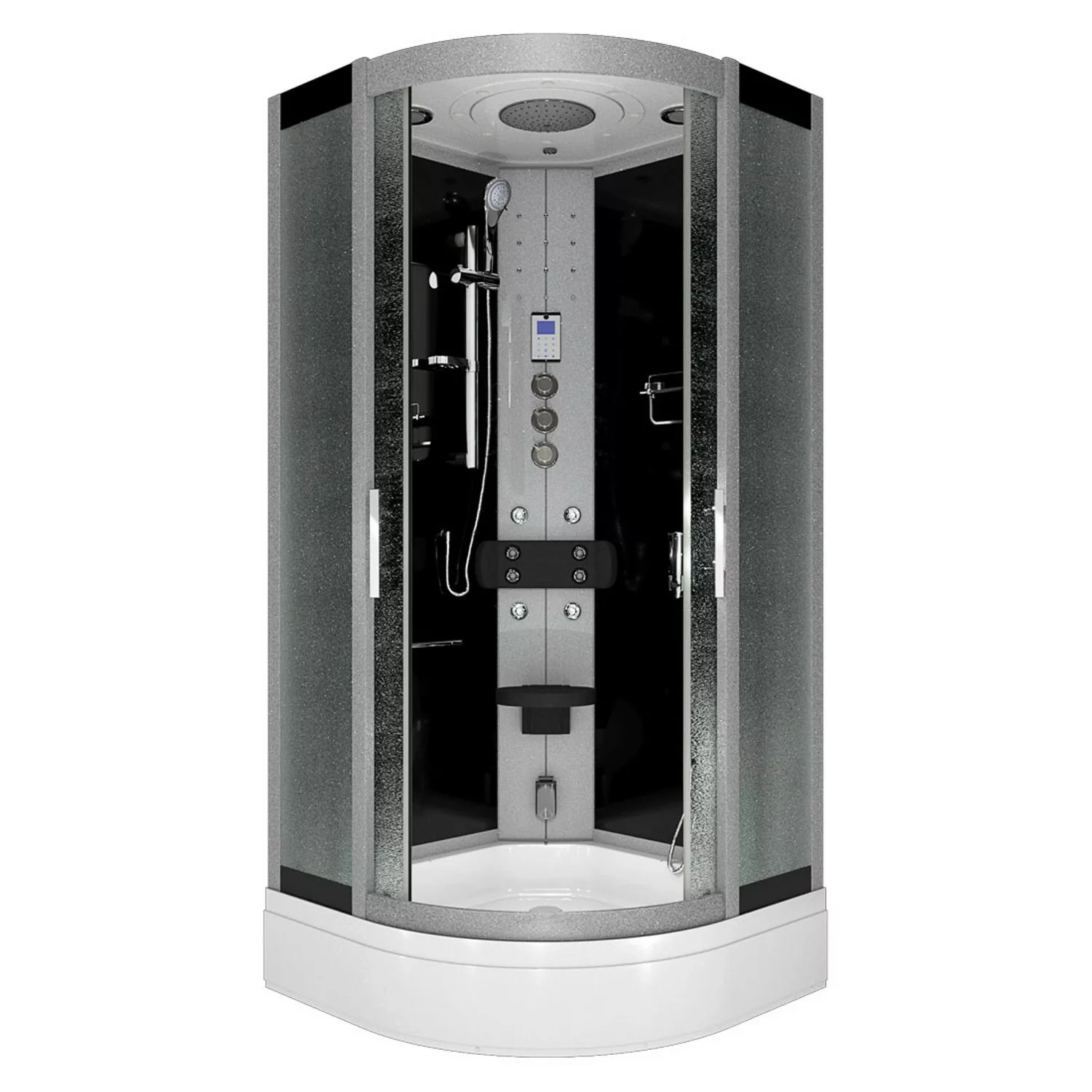 AcquaVapore Dampfdusche Duschtempel Sauna Dusche Duschkabine D46-53M3-EC 90 günstig online kaufen