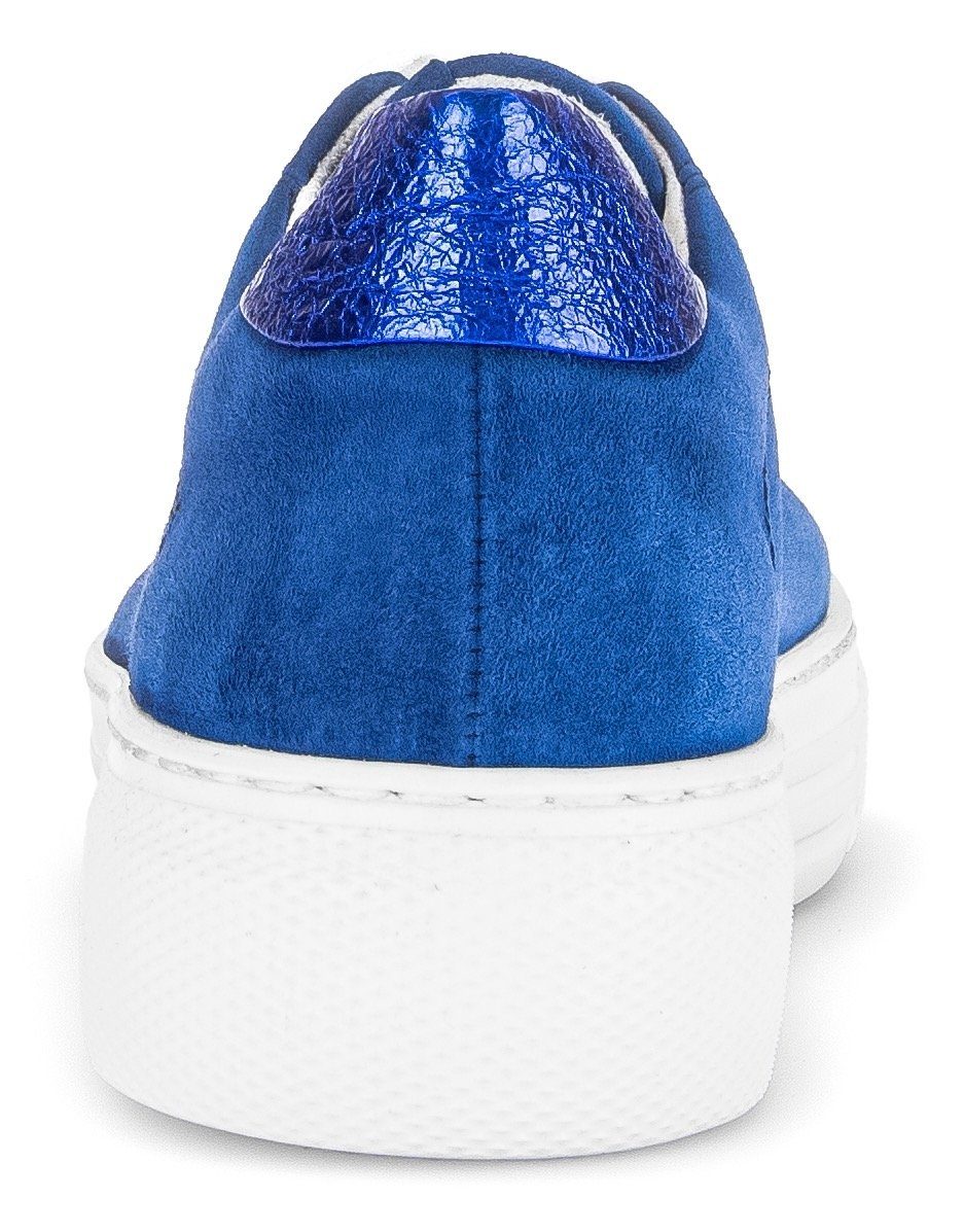 Gabor FLORENZ Plateausneaker, Freizeitschuh, Halbschuh, Schnürschuh günstig online kaufen