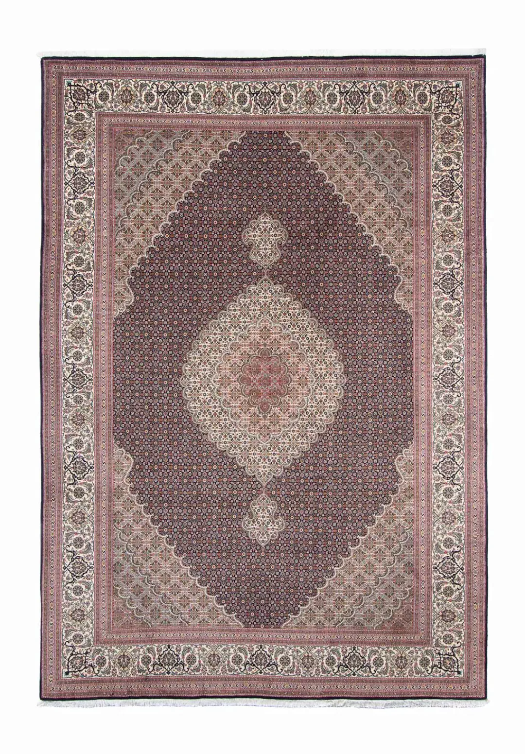 morgenland Orientteppich »Perser - Täbriz - 300 x 202 cm - dunkelblau«, rec günstig online kaufen