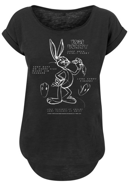 F4NT4STIC T-Shirt "Looney Tunes Bugs Bunny Drawing Instruction", Print günstig online kaufen