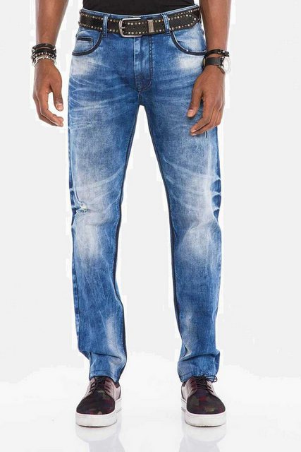 Cipo & Baxx 5-Pocket-Jeans "Jeans", mit coolen Kontrastnähten, CD-499 günstig online kaufen