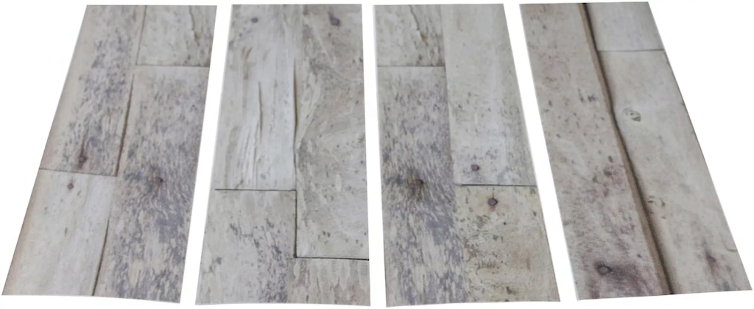 MySpotti Duscheinlage "Klebefliese stepon Wood Planks", (Set, 4 tlg.), Anti günstig online kaufen