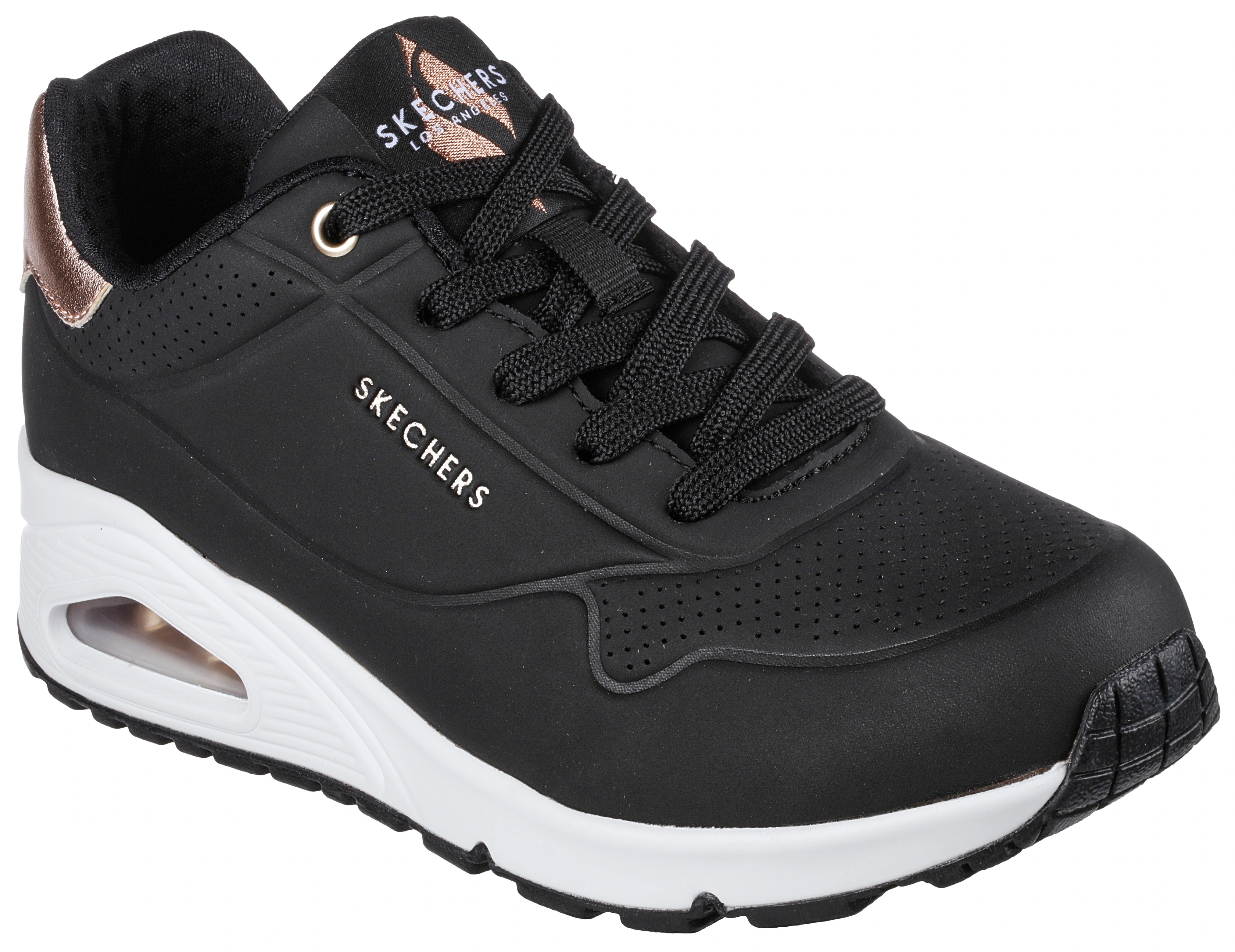 Skechers Sneaker "UNO GOLDEN AIR", Freizeitschuh, Halbschuh, Schnürschuh mi günstig online kaufen