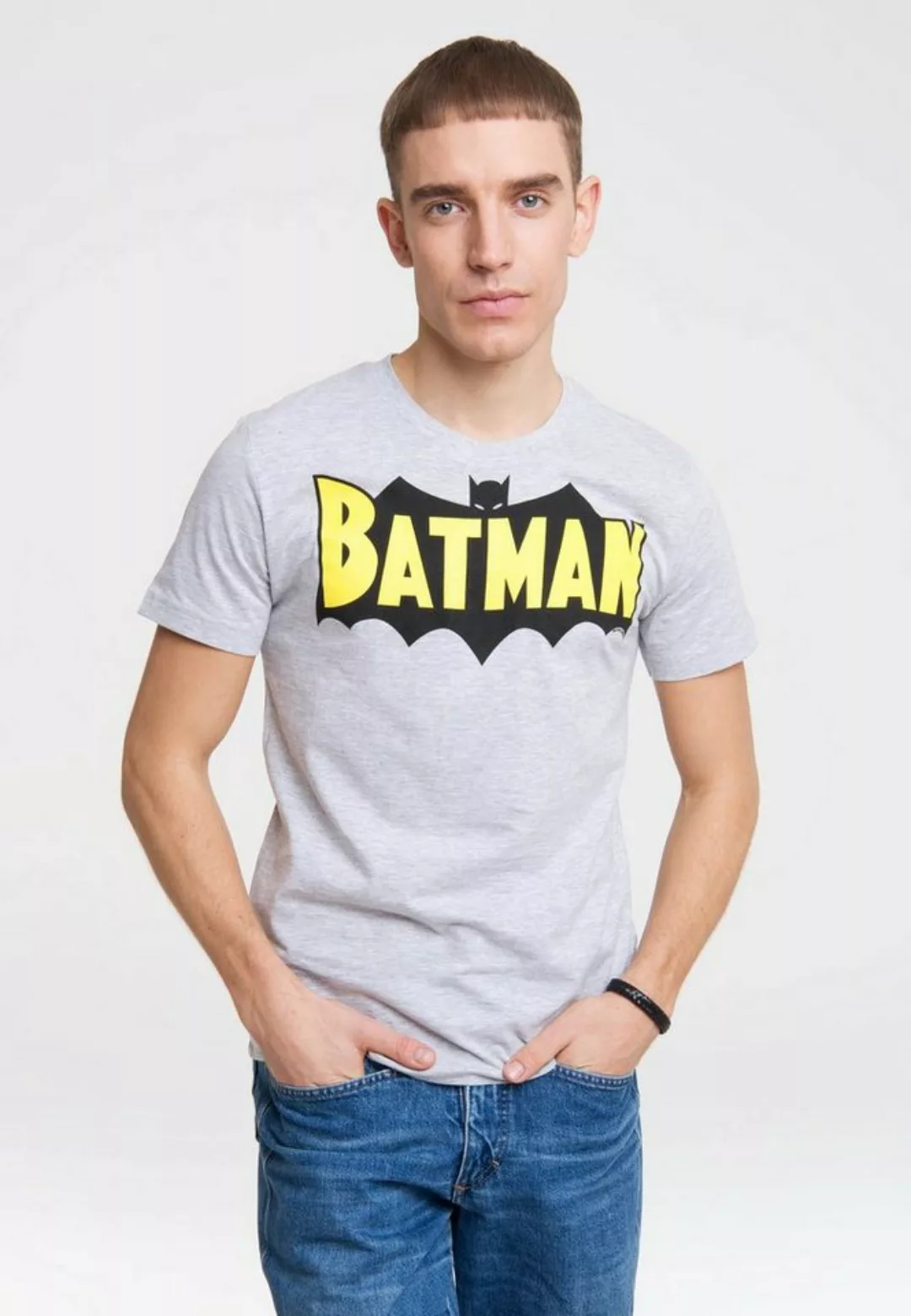 LOGOSHIRT T-Shirt "BATMAN - WINGS", mit coolem Superhelden-Print günstig online kaufen