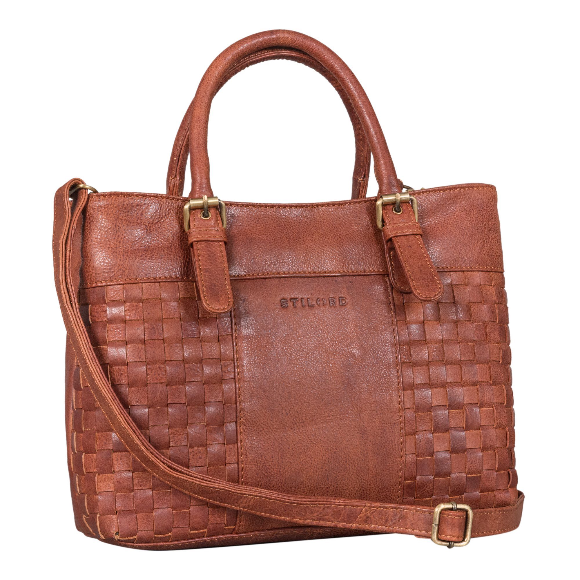 STILORD Handtasche "Daniela" Modische Handtasche Leder günstig online kaufen