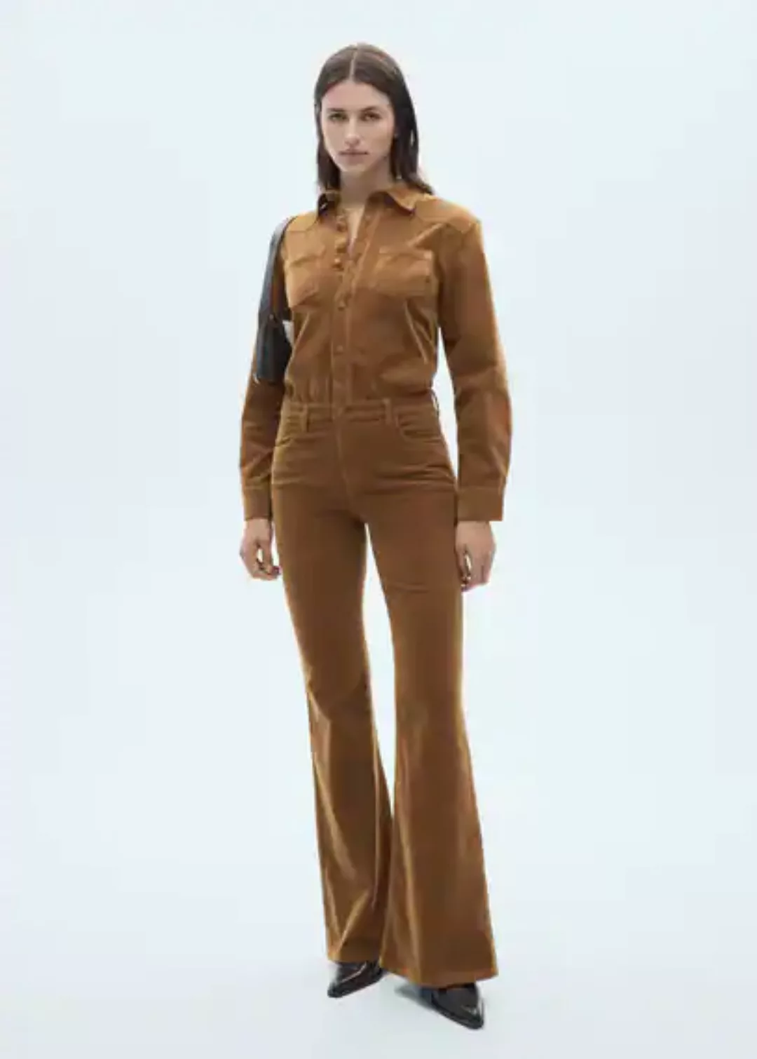 Jumpsuit mit Trompetenärmel günstig online kaufen