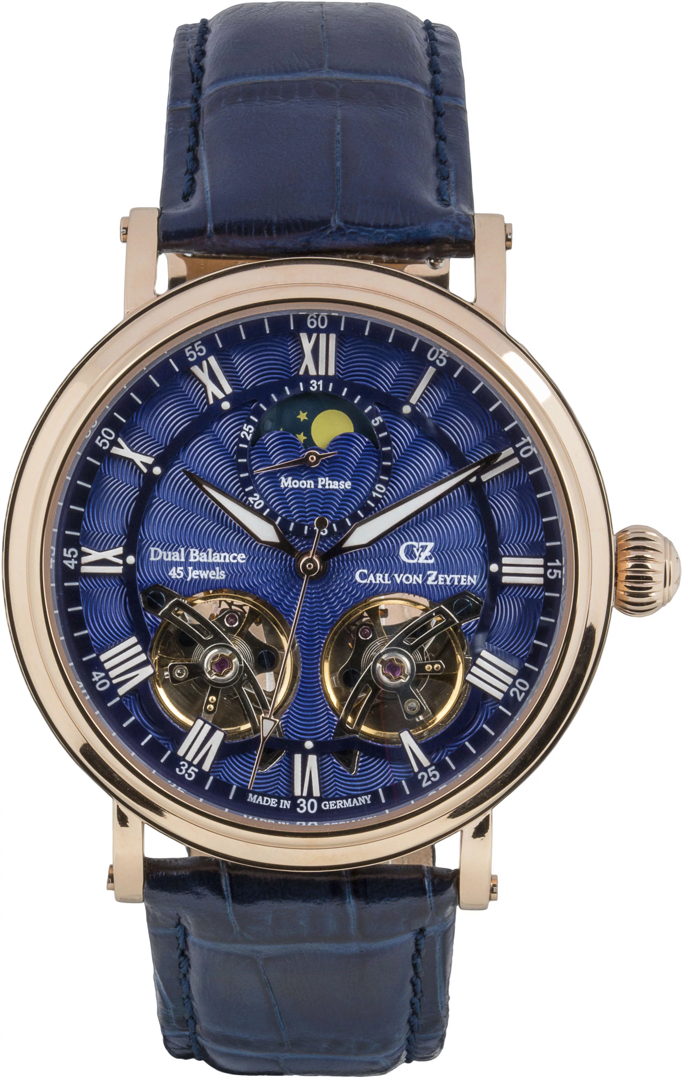 Carl von Zeyten Automatikuhr »Murg, CVZ0054RBSR«, Armbanduhr, Herrenuhr, Da günstig online kaufen