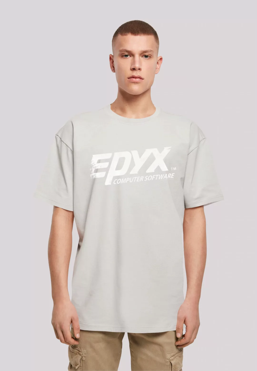 F4NT4STIC T-Shirt "EPYX Logo WHT", Print günstig online kaufen