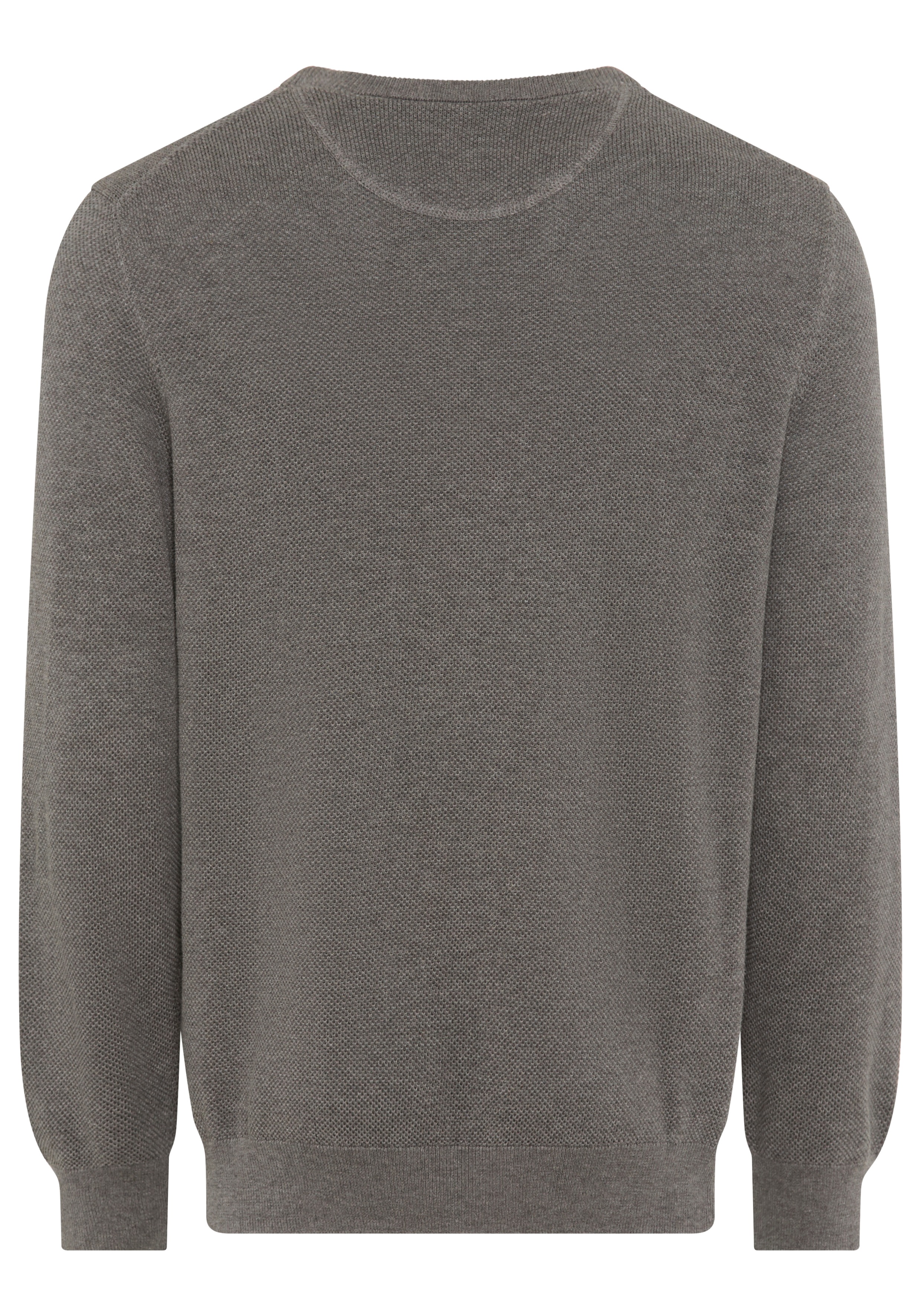 Gant Rundhalspullover "COTTON PIQUE C-NECK", mit Logostickerei auf der Brus günstig online kaufen