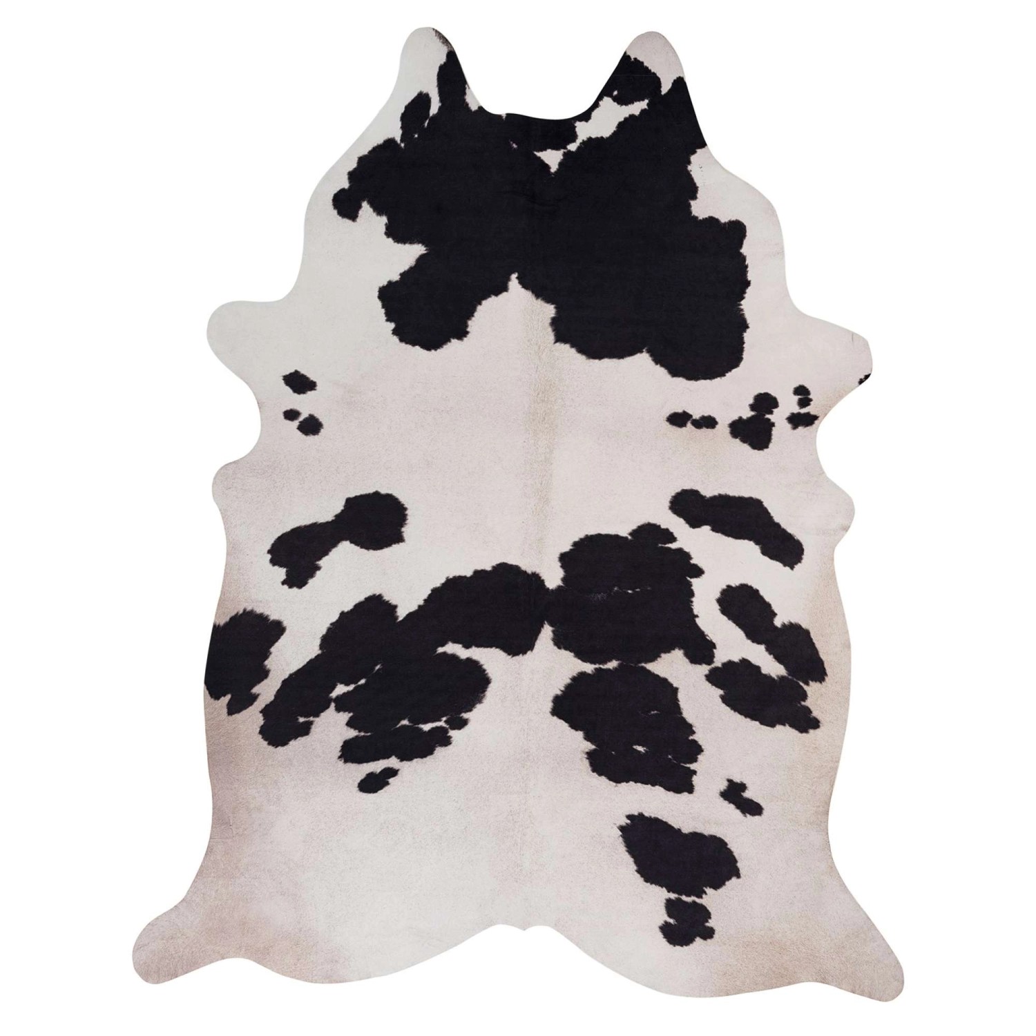 MeGusta Flachflor Teppich Animal Modern Weiß Polyester 155x190 cm Clara günstig online kaufen