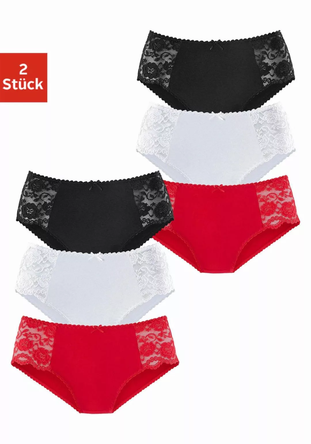 petite fleur Hüftslip, (Packung, 6 St.) günstig online kaufen