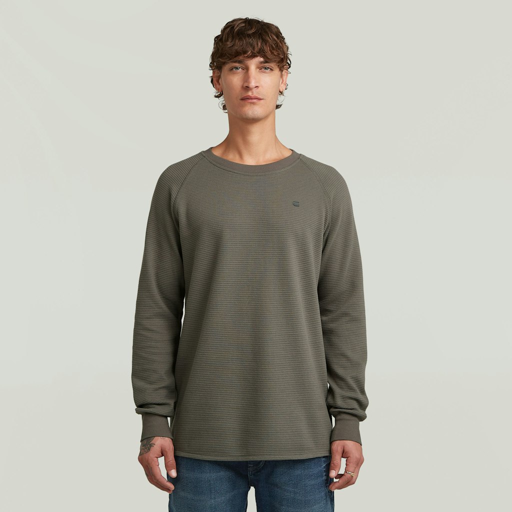 G-STAR Sweater "Jirgi", mit Label-Detail auf der Brust günstig online kaufen