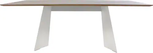 K+W Komfort & Wohnen Esstisch »Cube«, in Nachbildung Risseiche dunkel, Unte günstig online kaufen
