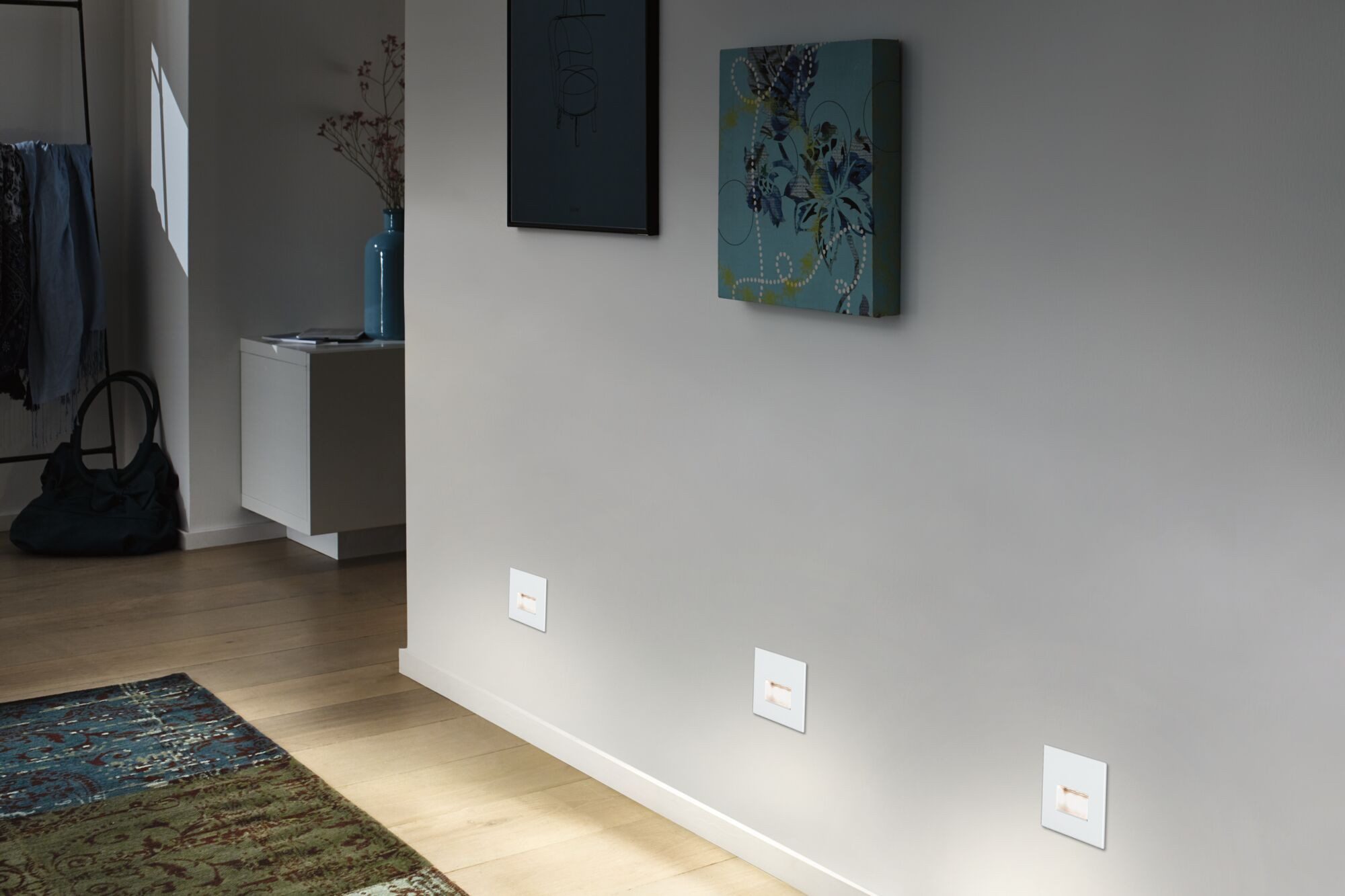 Paulmann LED-Wandeinbauleuchte EDGE, chrom matt günstig online kaufen