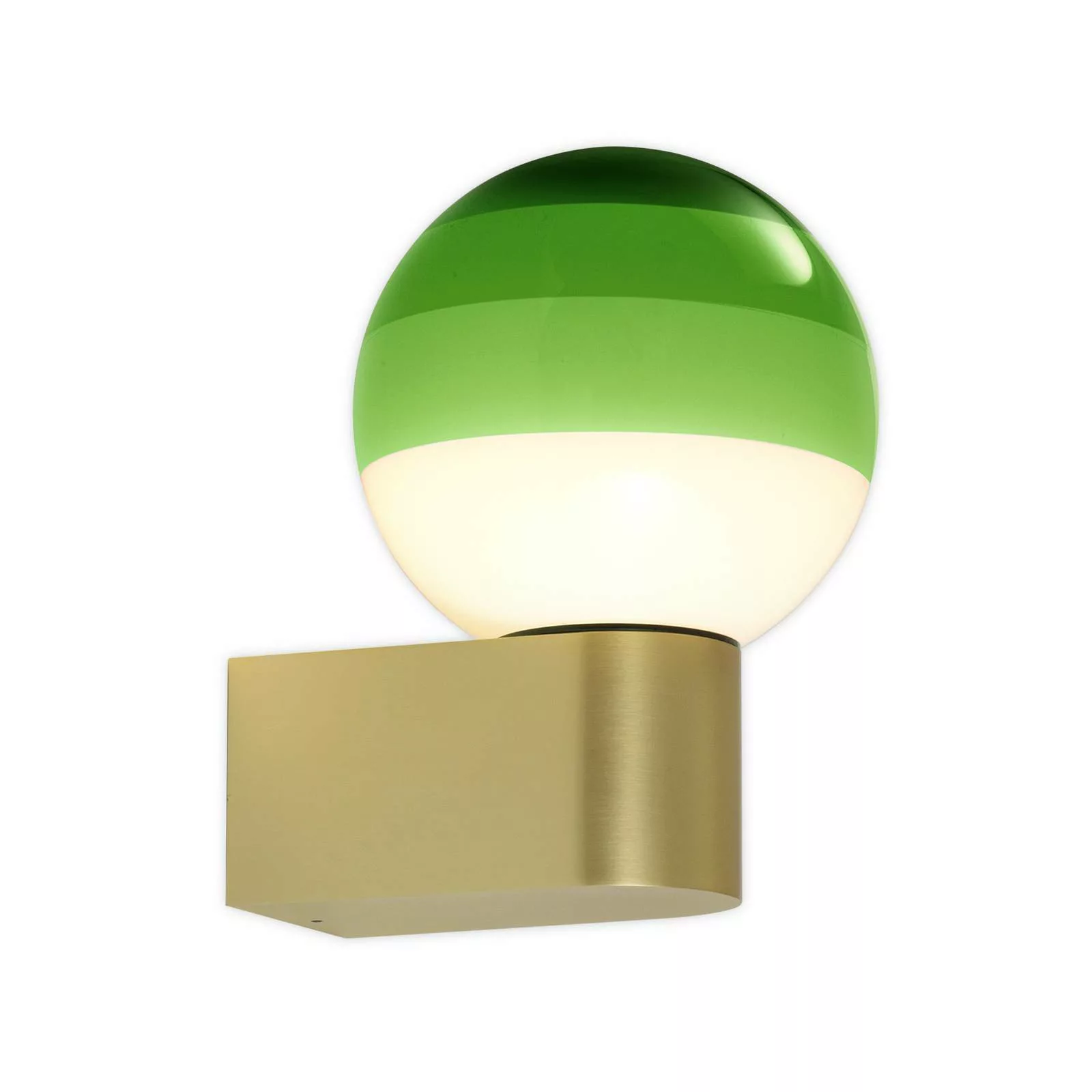 MARSET Dipping Light A1 LED-Wandlampe, grün/gold günstig online kaufen