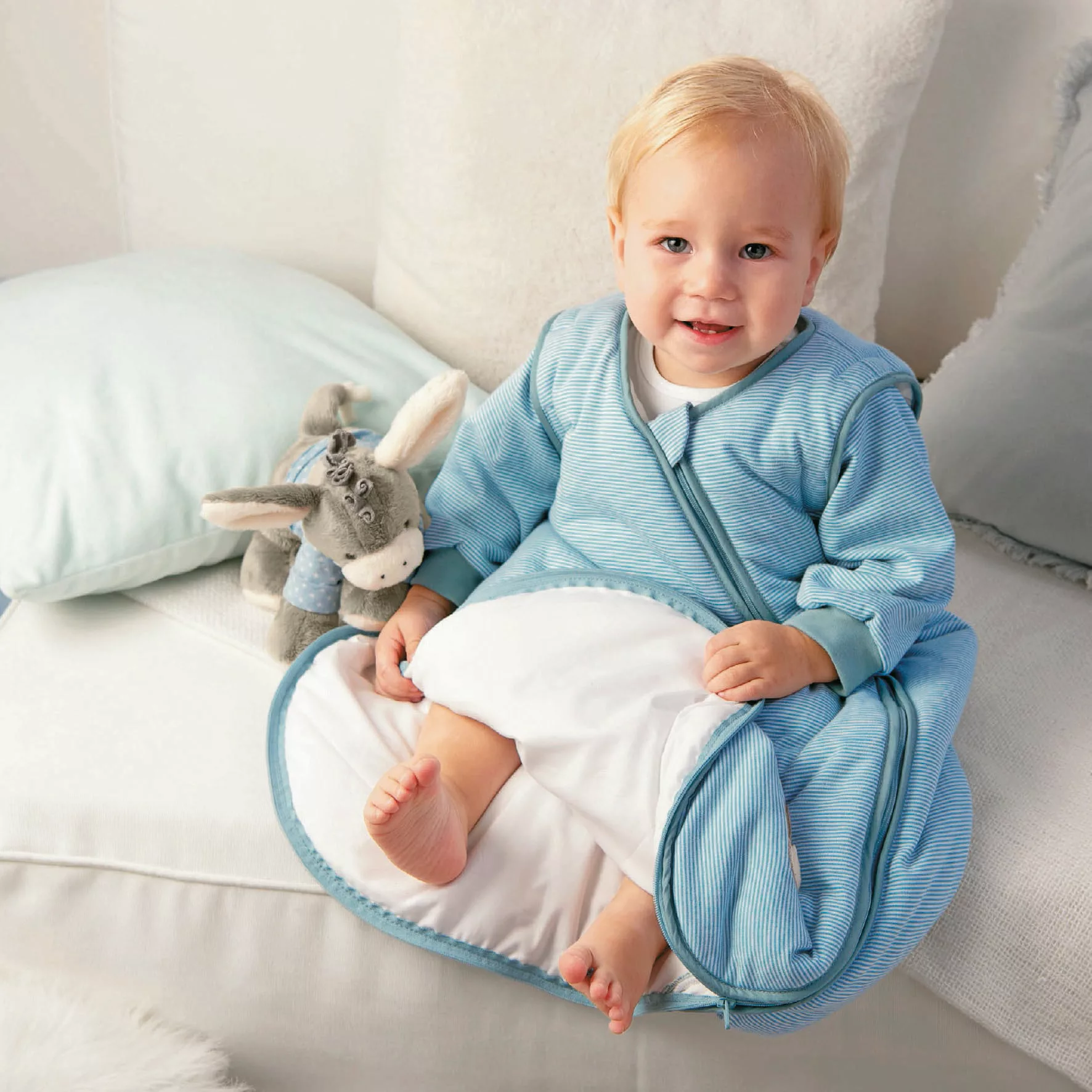 Sterntaler® Babyschlafsack »Emmi«, (1 tlg.), mit 2 Wege Reißverschluß, watt günstig online kaufen