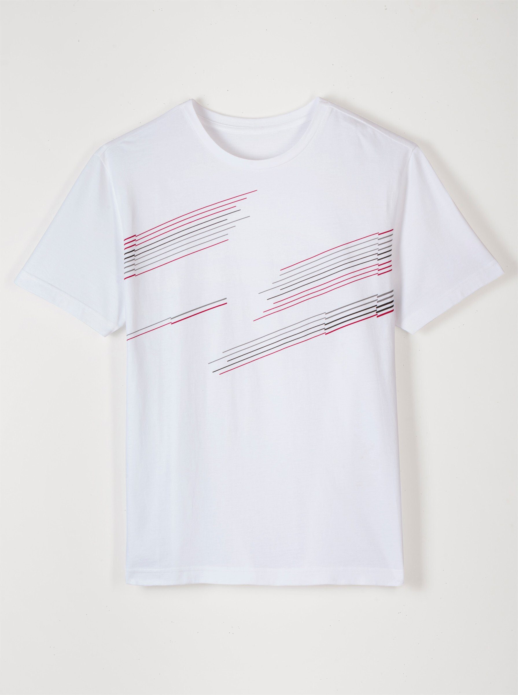 Classic Rundhalsshirt "Freizeitshirt", (1 tlg.) günstig online kaufen