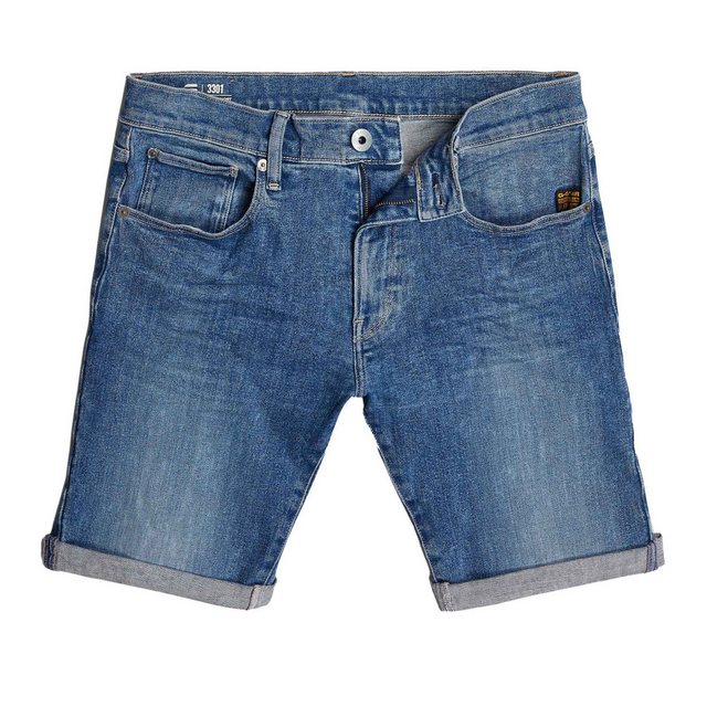 G-STAR Bermudas Herren Jeansshorts - 3301 Slim Short, Stretch günstig online kaufen