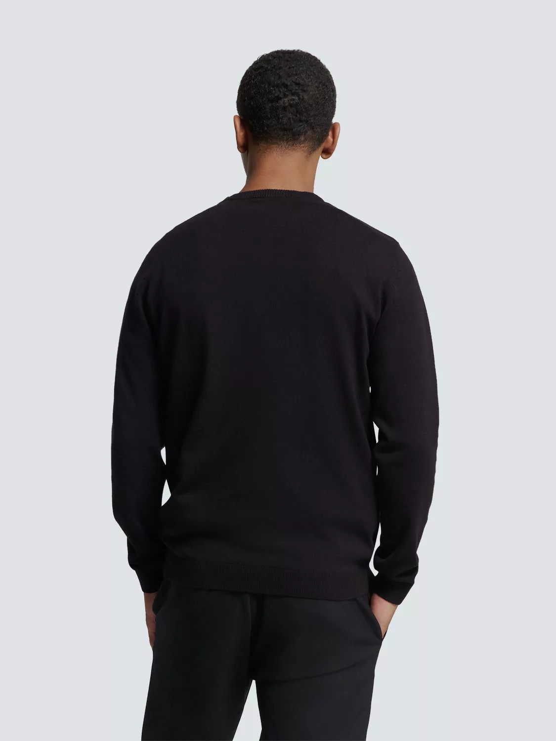 NO EXCESS Strickpullover Timeless Basics Two-Tone Sweater - stylisch & bequ günstig online kaufen