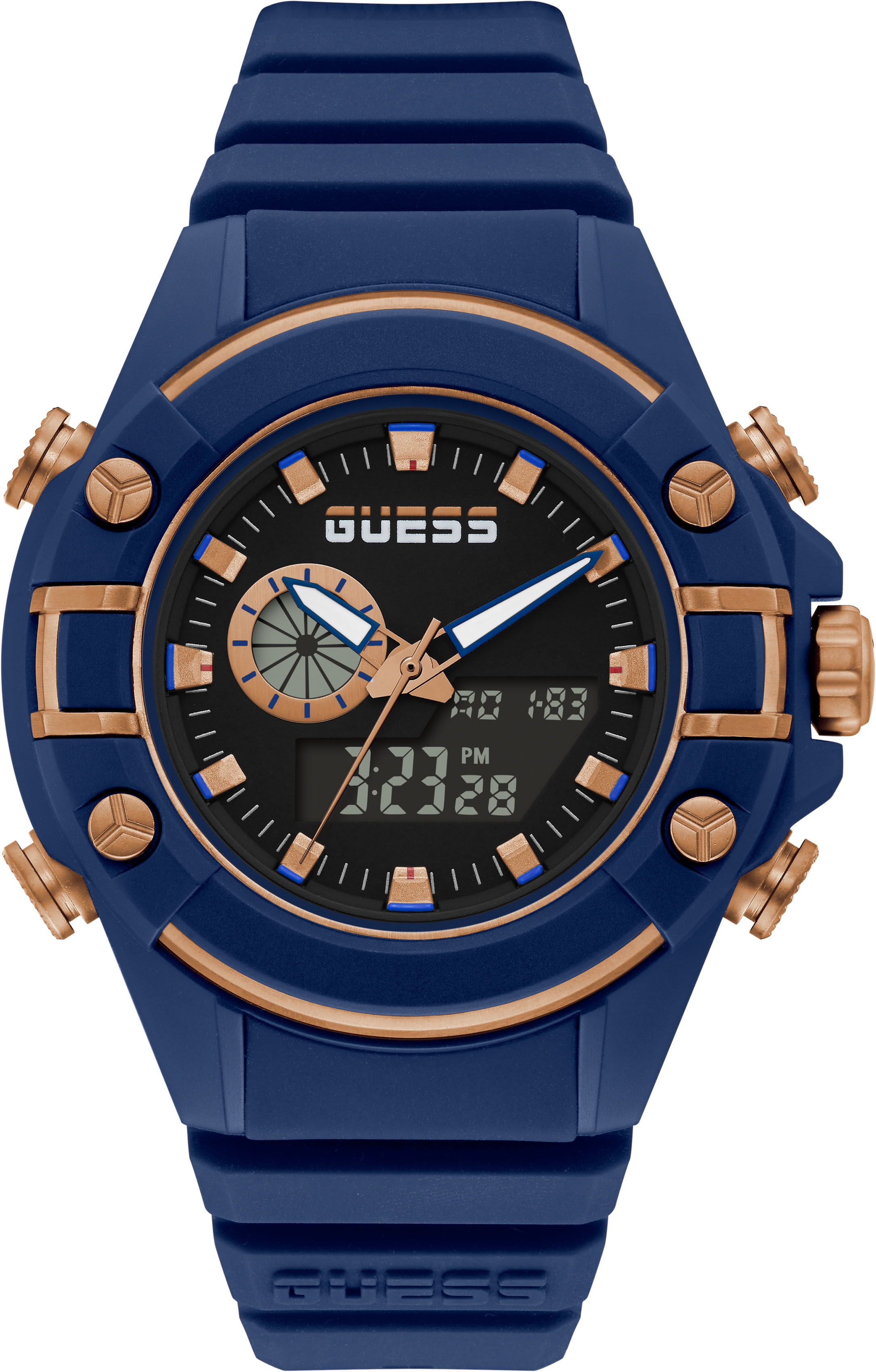 Guess Digitaluhr "G FORCE, GW0269G2" günstig online kaufen