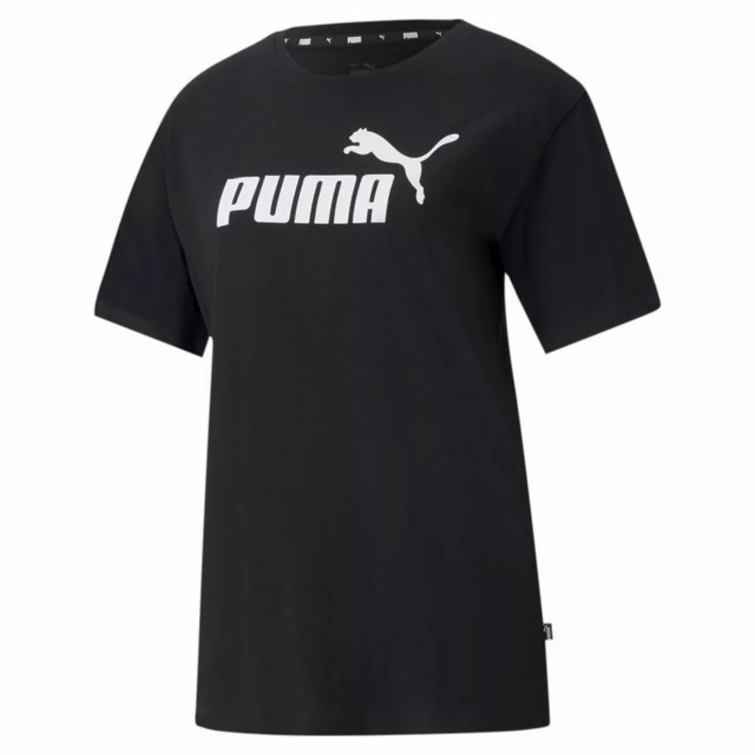 PUMA T-Shirt Puma Damen T-Shirt Essential Logo Boyfriend Tee 586868 günstig online kaufen