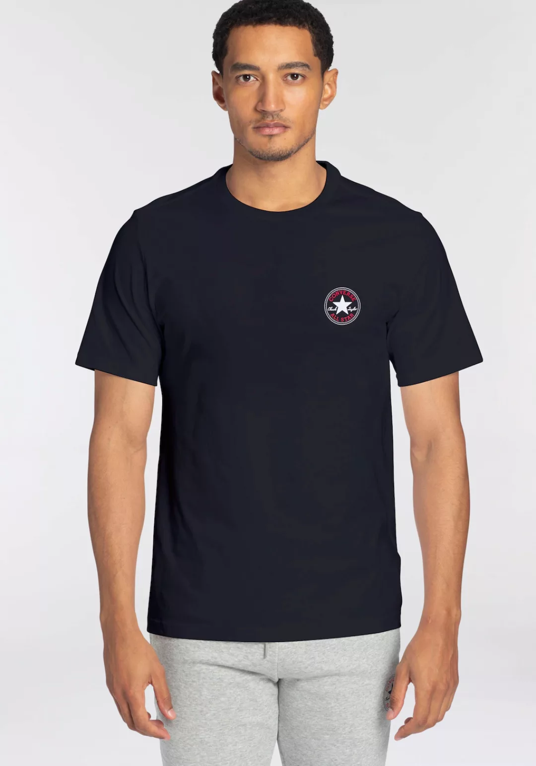 Converse T-Shirt "GO-TO MINI PATCH T-SHIRT", mit Logodruck günstig online kaufen