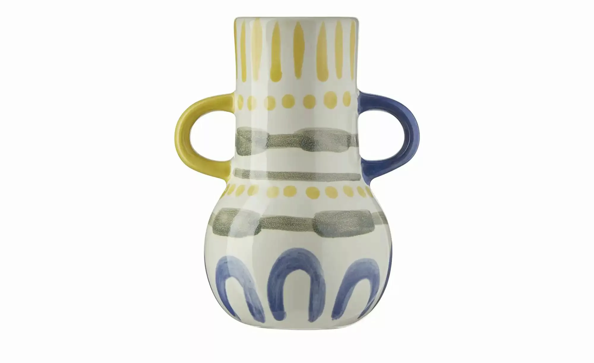 HOME STORY Vase   ¦ mehrfarbig ¦ Steingut ¦ Maße (cm): B: 12,3 H: 20 Access günstig online kaufen