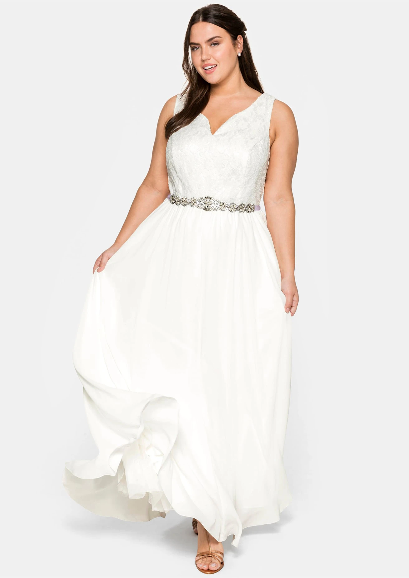 Sheego Abendkleid "Abendkleid" günstig online kaufen