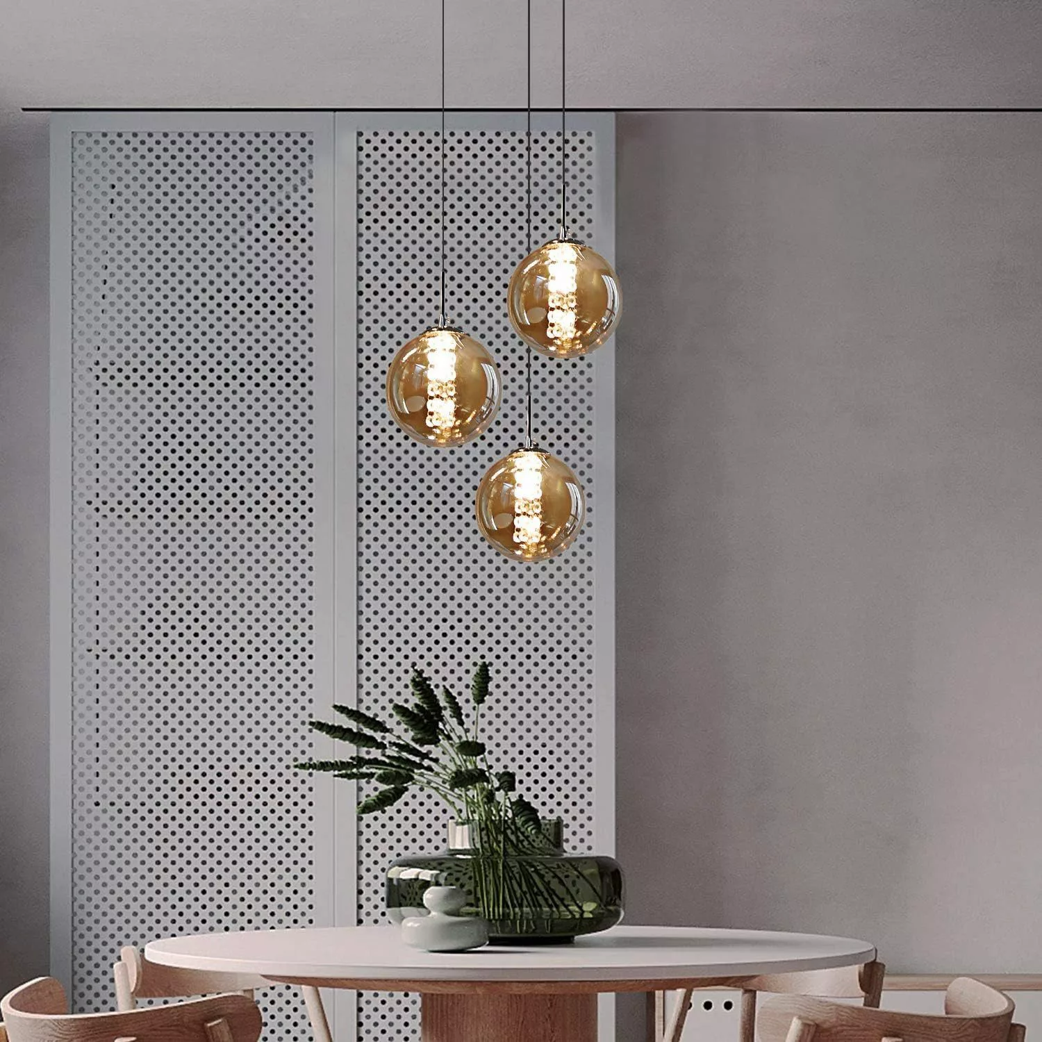 ZMH Pendelleuchte Esstisch 150CM Höhenverstellbar Pendellampe günstig online kaufen