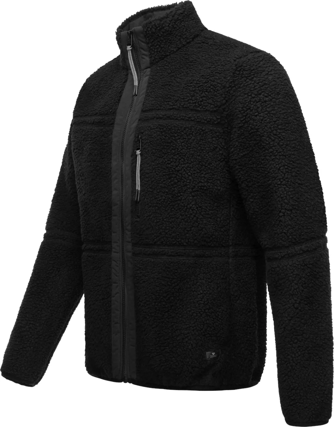 Ragwear Plüschjacke "Noory", ohne Kapuze, Herren Basic Teddy-Fleece Jacke günstig online kaufen